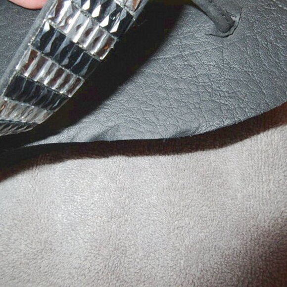 SKECHERS Yoga Foam PLATFORM Wedge SANDALS Size 10 YOGA FOAM Flip Flop SUNNY DAYS - Picture 11 of 12